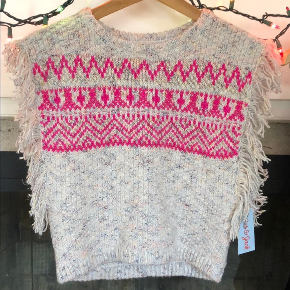 Cat & Jack Sweater Poncho - NWT - M 7/8